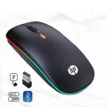 W10 Silent Portable Mini Ultra-thin Rechargeable Wireless BT Mouse Ergonomic Vertical Rechargeable Wireless Mouse for Laptops,PC, Mobile. 