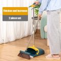 Broom Folding Dustpan Set Wiper Rubber House Cleaning Home Brush Hair Dust Sweeper Floor Reacher Garbage Collector. 