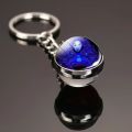 Orb Constellation Exquisite Luminous Crystal Zodiac Keychain Virgo Orb Crystal Leo Keychain. 