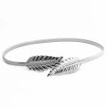Women Elastic Leaf Waist Belt Waistband For Dress Skirts Jeans Pant Body Chain Belt. 