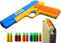 Children's Toy Pistol, Colt 1911, EVA Soft Bullet Fired Shell, Outdoor Sports CS Boy Games, Christmas Gifts. 