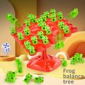 1pc Frog Balance Tree Board Game, Math Stacking Concentration Training Game Toy, Party Interactive Board Game Toy. 