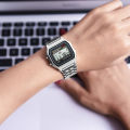 Unisex F91W Retro Men Women's Multifunction LED Digital Watch Stainless Steel Sports Wristwatches Ladies Electronic Wristwatch. 