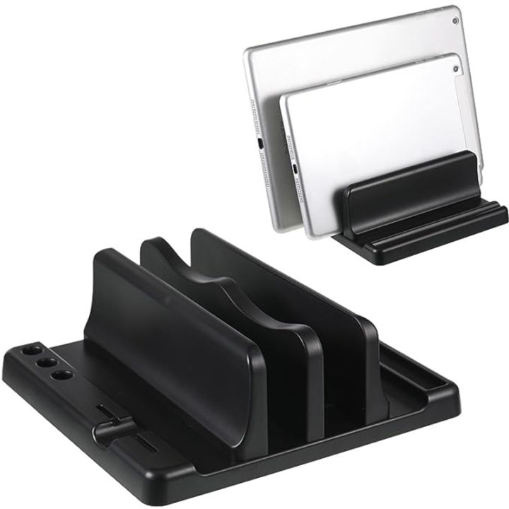Office Laptop Stand Vertical Save Desktop Space Easy To Place Computer