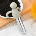 Stainless Steel Tea Infuser Kitchen Accessory Household Use Reusable Metal Makeup Brushes Massage Kitchen Dining Bar Garden.