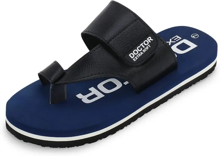 DOCTOR EXTRA SOFT One Toe Slippers for Men Care Orthopaedic Diabetic Dr Stylish House Flip-Flop and Thump Ring Slip on for Gents and Boys D-26