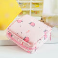 1PC Student Cartoon Tampon Storage Bag Female Menstrual Portable Bag Large Capacity Of Sanitary Napkins Storage. 