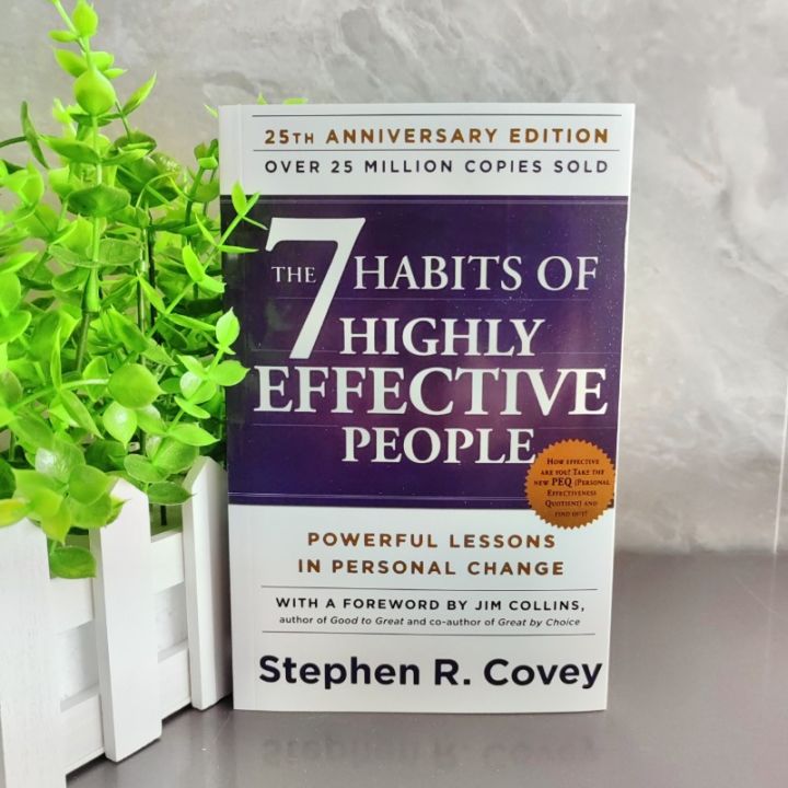 The 7 Habits of Highly Effective People By Stephen R. Covey in English ...