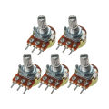 10PCS Potentiometer Resistance WH148 1K 2K 5K 10K 20K 50K 100K 500K 1M Ohm Linear Taper Rotary Potentiometers Resistor 15mm 3Pin. 