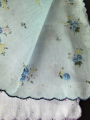 Thin Feel Cotton Handkerchief for Women, Printed Handkerchief, Retro 3PCs, 11.6in.