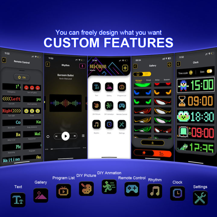 Multifunctional%20Bright%20Devil%20Eyes%20LED%20Light%20for%20Car%20Windshield%20Flexible%20Programmable%20Scrolling%20LED%20Display%20Bluetooth%20APP%20Control%20-%20Image%203