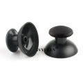 IVYUEEN 6 PCS Black Replacement 3D Analog Thumb Stick for PlayStation 3 PS3 Controller Joystick Mushroom Cap Grip for Dualshock3.