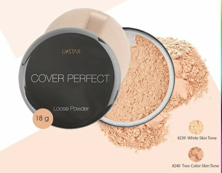 U Star cover perfect loose powder