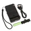 Outdoor Radio Dual Band Stereo Radio Built-in Speaker Pocket Pointer Radio SW/AM/FM LCD Display for Indoor Outdoor Emergency Use. 