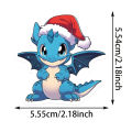 50Pcs Cartoon Cute European Dragon Stickers DIY Scrapbook Stationery Water Bottle Phone Laptop Guitar Decals.