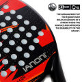 IANONI Padel Racket Carbon Fiber Surface with EVA Memory Flex Foam Core Padel Tennis Racquets Lightweight. 