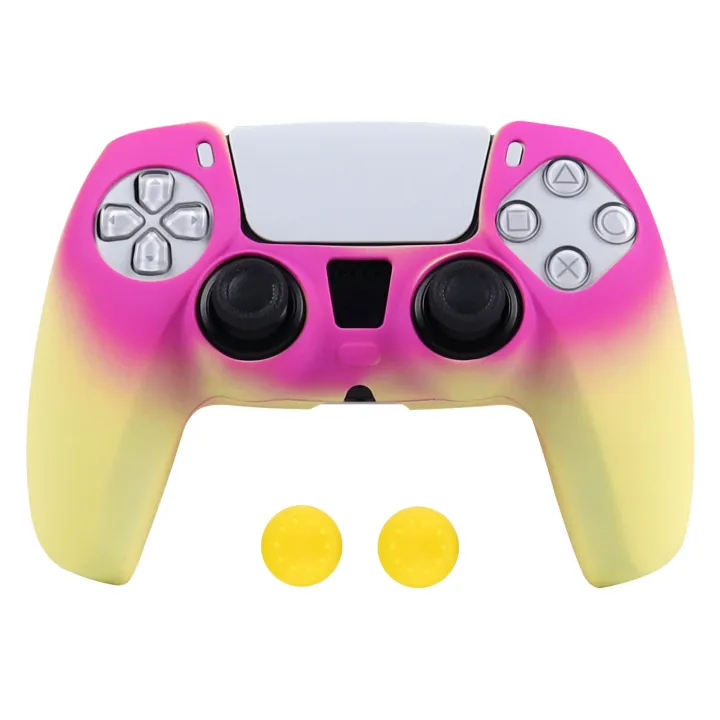 For%20PS5%20Gamepad%20Silicone%20Protective%20Case%20Anti-Scratch%20Wear-Resistant%20with%20Trigger%20Caps%20Gradient%20Game%20Accessories%20for%20PS5%20Control%20-%20Image%202
