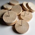12Pcs Crochet Doll Stand Doll Stand Round Wooden Display Stand Ho Felt Animal Doll Toy Wooden Base Support Action Figure Stand.