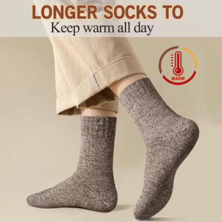 5%20Pairs%20Winter%20Warm%20Men%E2%80%99s%20Socks%20Warm%20Male%20Women%20Socks%20Super%20Thicker%20Solid%20Socks%20Merino%20Wool%20Socks%20Against%20Cold%20Snow%20Terry%20Socks%20-%20Image%205