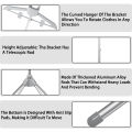 Steamer Stand Telescopic Iron Steam Clothes Hanger 85-160cm Adjustable Height Foldable for Hanging Ironing Clothes Hanger. 