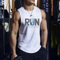 2026 Summer New Trendy Design Printed Sleeveless T-shirt Men's Fitness Training Basketball Tank Top Loose Quick Drying Top. 