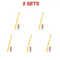 1/5/10PCS Disposable Oral Clean Portable Travel Toothbrush With Toothpaste Kit Convenient Oral Care Teeth Cleaning Brush. 