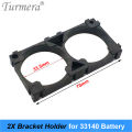 Bracket 33140 Lifepo4 Battery Holder 2X 3X 2X8 4X4 Aperture 33.5mm Anti Vibration Bracket Assemble for Diy 12V 36V 48V Batteries. 