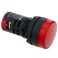 ( 1 Pc RED ) LED 16mm Panel Indicator Pilot Light Signal Lamp 220V AC LED indicator Light. 