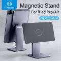Hagibis Foldable Magnetic Stand for iPad Pro 12.9 3rd/4th/5th 11 Air iPad 10th Tablet Holder 10.9 Rotation Bracket USB C Hub. 