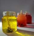 Gel candles jars Aromatic. 