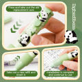 Cartoon Capybara Slide Erasers Sliding Retractable Pencil Eraser Cute Push-Pull Design Student Rubber Eraser Office Supplies. 
