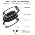 KIA picanto 2 Button Metal key Cover. 
