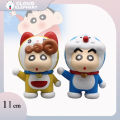 Crayon Shin-chan Anime Figure Shinchan Cosplay Doraemon Action Figurine Creative 11cm Pvc Model Collection Decoration Gift Toy. 