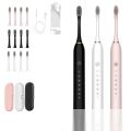 Adult Sonic Electric Toothbrush IPX7 Waterproof with DuPont Brush Head USB Rechargeable High-Frequency Cleaning 6 Modes.