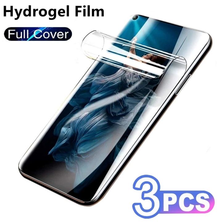 3Pcs Hydrogel Film For Xiaomi Redmi Note 14 13 12 11 Pro Plus 4G 5G