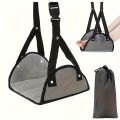 Adjustable Foot Hammocks for Travel, Car, Airplane Rest, Office Hanging, Simple Leg Support Foot Pads, Hammocks. 