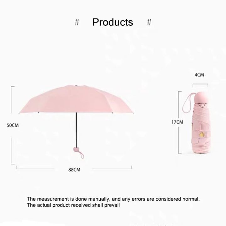 1pc%20Travel%20Umbrella%20With%206%20Rib%20Reinforced%20%20Compact%20Lightweight%20Strong%20Waterproof%20Folding%20Umbrellas%20-%20Image%206