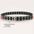 Ladies' Fashion Belt Y2K Belt Paired with Jeans Gothic Rivet Decorative Belt Street Style PU Leather Belt Waist Belt Daily Wear.