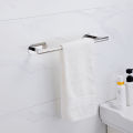 YCRAYS No Drilling Chrome Bathroom Accessories Sets Toilet Tissue Roll Paper Holder Towel Rack Bar Rail Ring Robe Hook Hardware. 