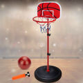 Basketball Hoop with Ball and Pump Mini Basketball Hoop Adjustable Portable Basketball Hoop Indoor Outdoor Play for Kids. 