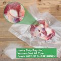50pcs/Lot BPA-Free Food Vacuum Plastic Sealing Bags Food Preservation Sealed Bag Household Reusable Vacuum Sealer Bag.