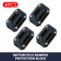 BLALION 1/2/4PCS Motorcycle Engine Crash Bar Decorative Bumper Protection Block Engine Bumper Guard Blocks Fit for 22/25/28mm. 