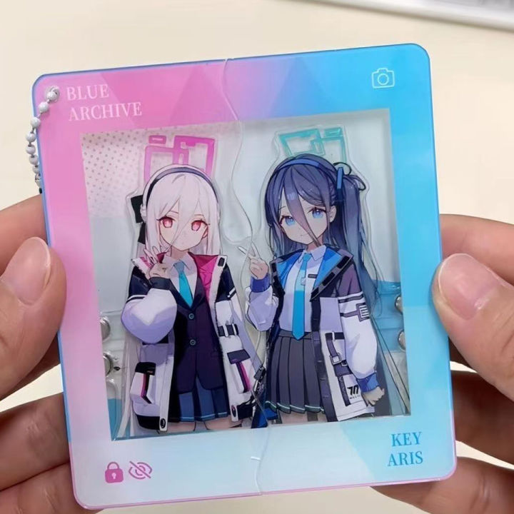 Game Blue Archive Azur Lane IJN Taihō Yozakura Kirara Key Arisu Cosplay Keychain Acrylic Key Chain Bag Accessories Ornament Prop