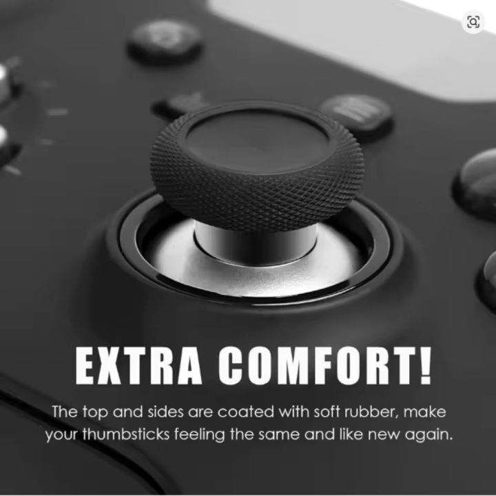 Analog Thumb Grips Anti-Slip Silicone Joystick Caps for Xbox X/S One PS5 PS4 Switch OLED Lite Controller Replacement Protector