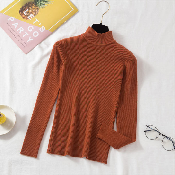 ZOKI%20Autumn%20Women%20Pullover%20Sweater%20Fashion%20Half%20Turtleneck%20Knitted%20Female%20Jumper%20Long%20Sleeve%20Winter%20Black%20Soft%20Elastic%20Blouse%20-%20Image%205