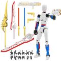 Titan 13 Action Figures T13 Figure 3D Printed Multi-Jointed Movable Lucky 13 Action Figure Nova 13 Action Figure Dummy. 