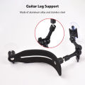 Guitar Support Rest Leg Bracket Suction Cup Mount Aluminum Professional Guitar Leg Stand Musical Instruments.