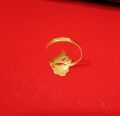 Elegant Gold Plated Finger Ring for Women with Six Months Colour Guarantee.