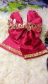 Customized Name bow with clip or elastic headband for girls, new born and babies, Best quality Hair Accessories for Hair tie. 