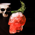 Skull Head Designed Clear Glass Cup Beer Cocktail Red Wine Cups Heat Resistant Tea Coffee Mugs Bar Whiskey Drinkware For Gift. 